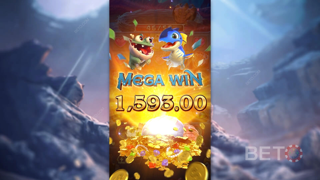 Gewinnen Sie das 2.500-fache Ihres Einsatzes im Dragon Hatch 2 Online Slot!