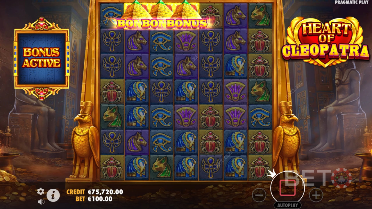 Herz von Kleopatra Überprüfung durch BETO Slots