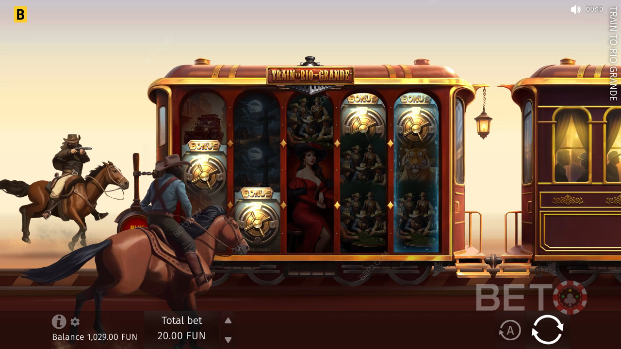 Train To Rio Grande Überprüfung durch BETO Slots
