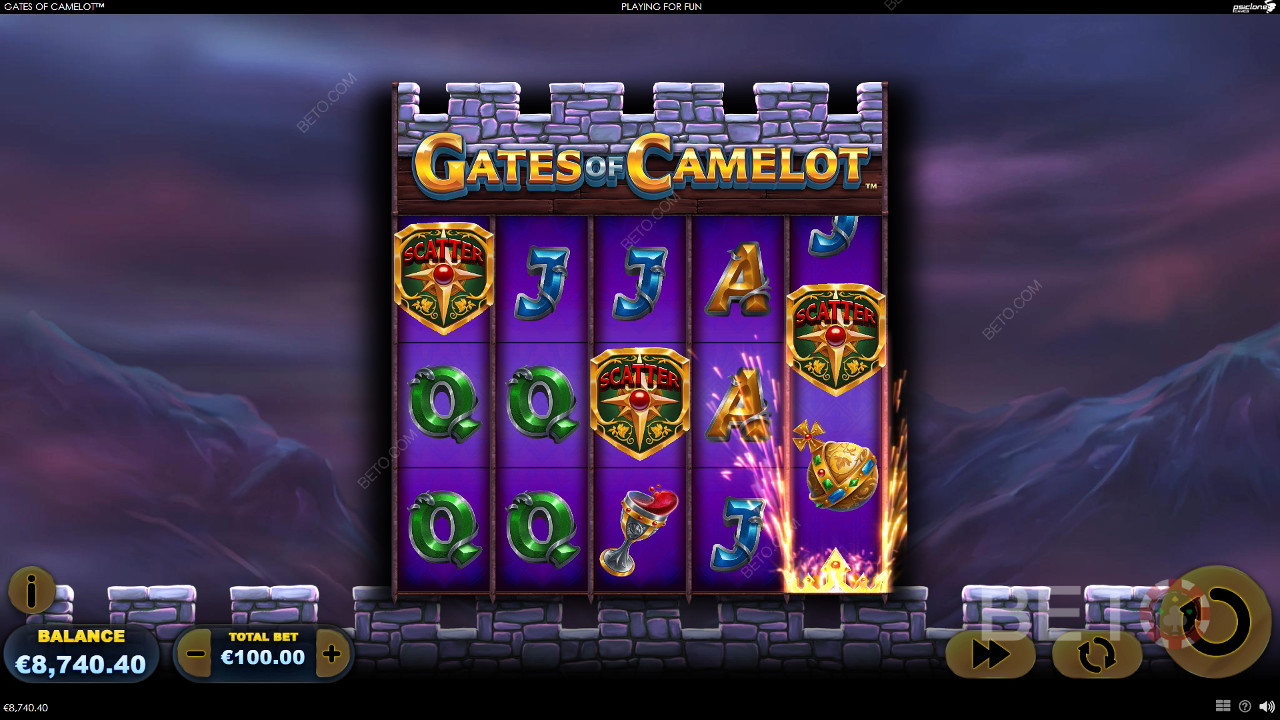Gates of Camelot Überprüfung durch BETO Slots