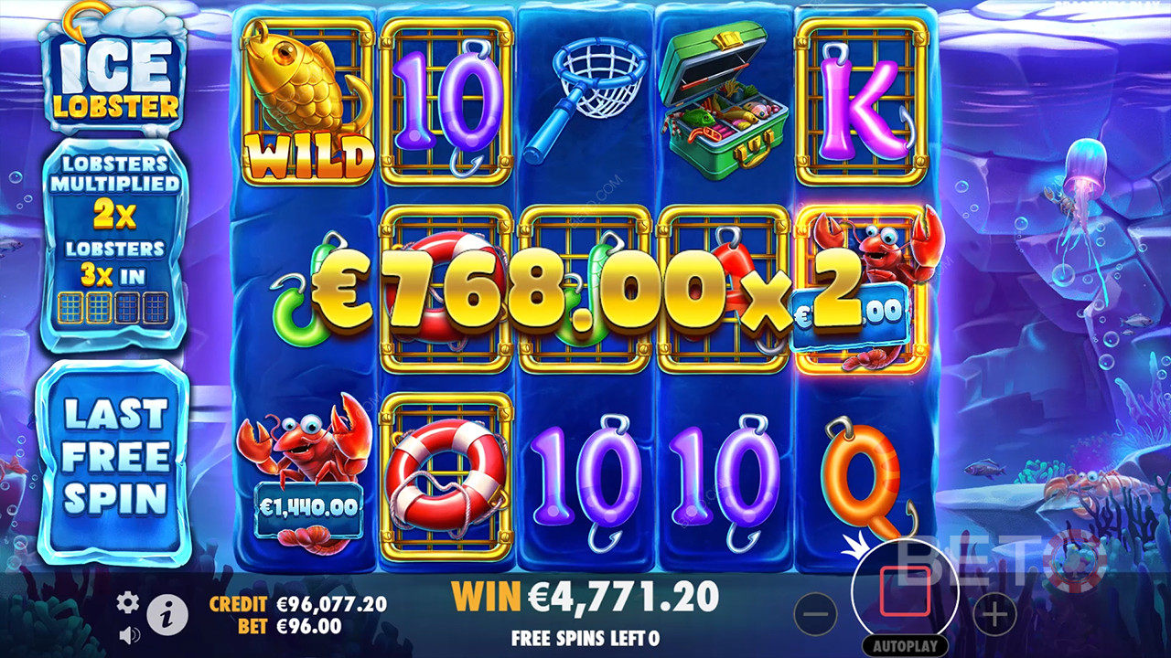 Ice Lobster Überprüfung durch BETO Slots