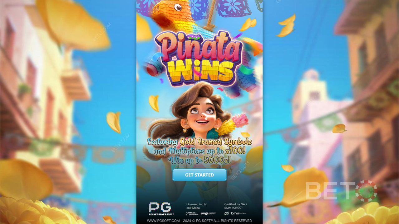 Gewinnen Sie das 5.000-fache Ihres Einsatzes beim Pinata Wins Slot Online!