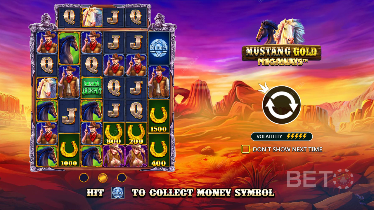 Ist Mustang Gold Megaways ein gutes Spiel?