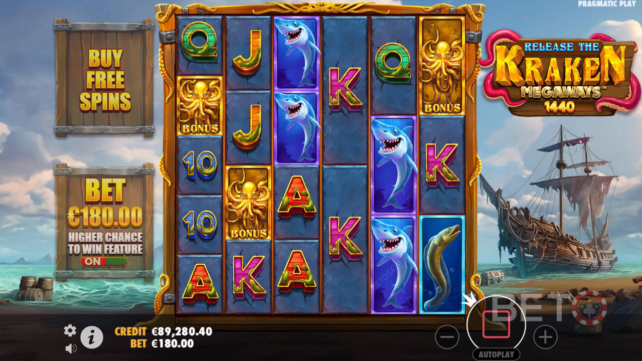 Release the Kraken Megaways Überprüfung durch BETO Slots