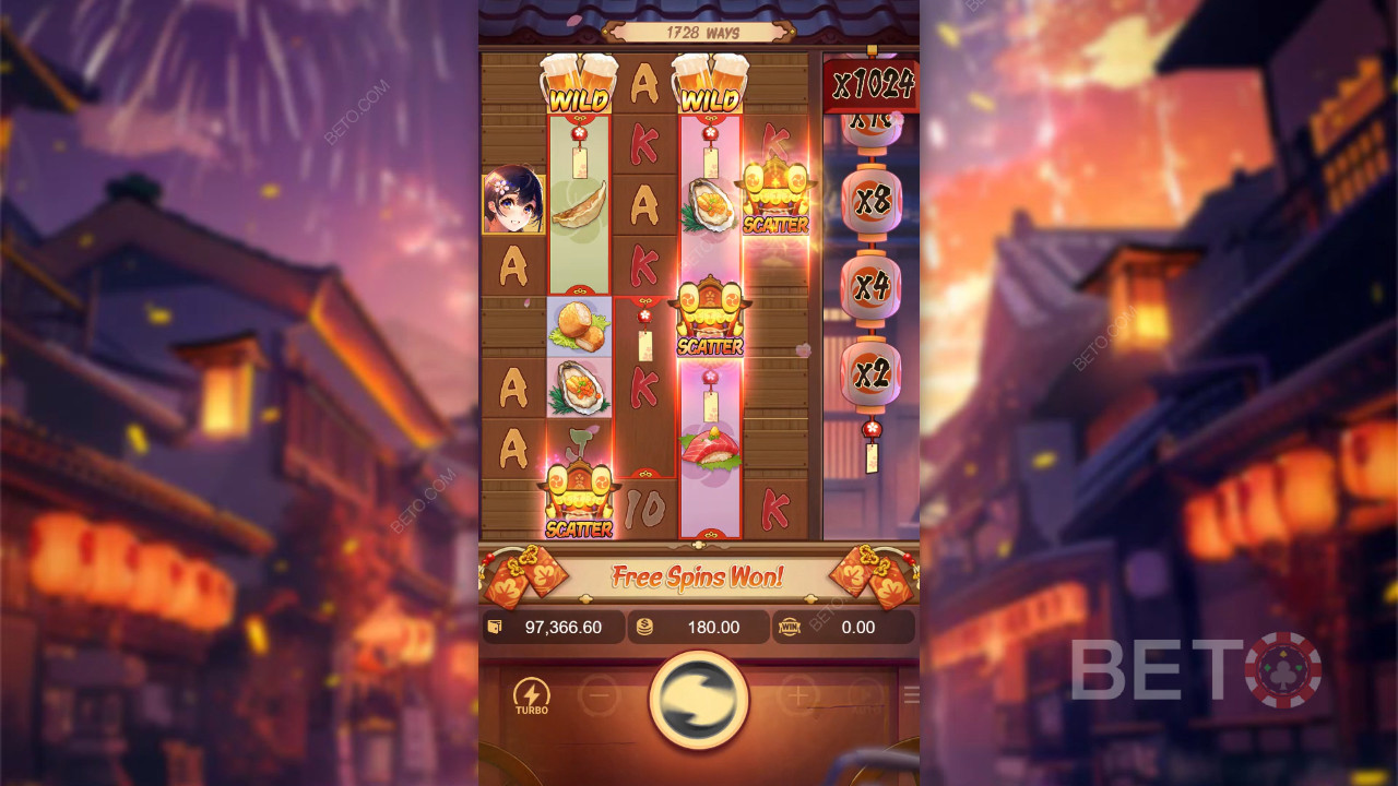 Oishi Delights Überprüfung durch BETO Slots