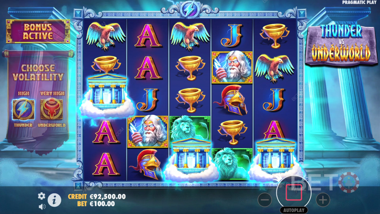 Thunder vs Underworld Überprüfung durch BETO Slots