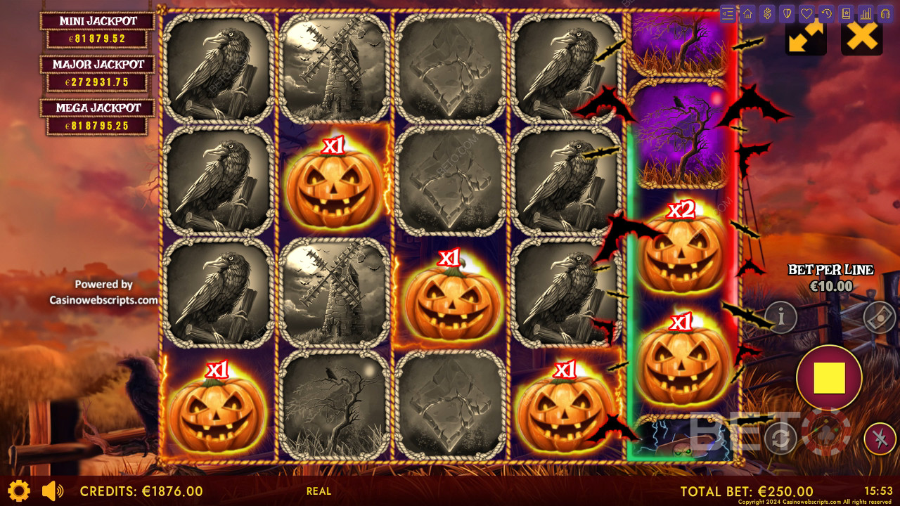 Haunted Haystacks - Spooky Hold and Win Kostenlos Spielen