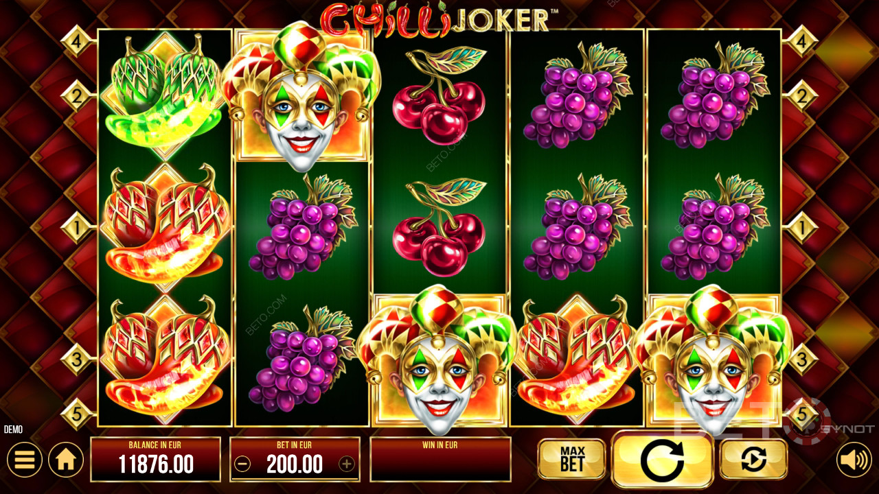 Chilli Joker Überprüfung durch BETO Slots
