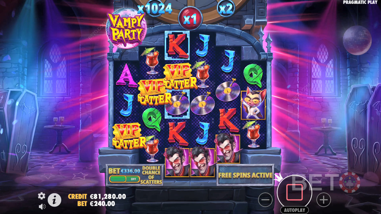 Vampy Party Überprüfung durch BETO Slots