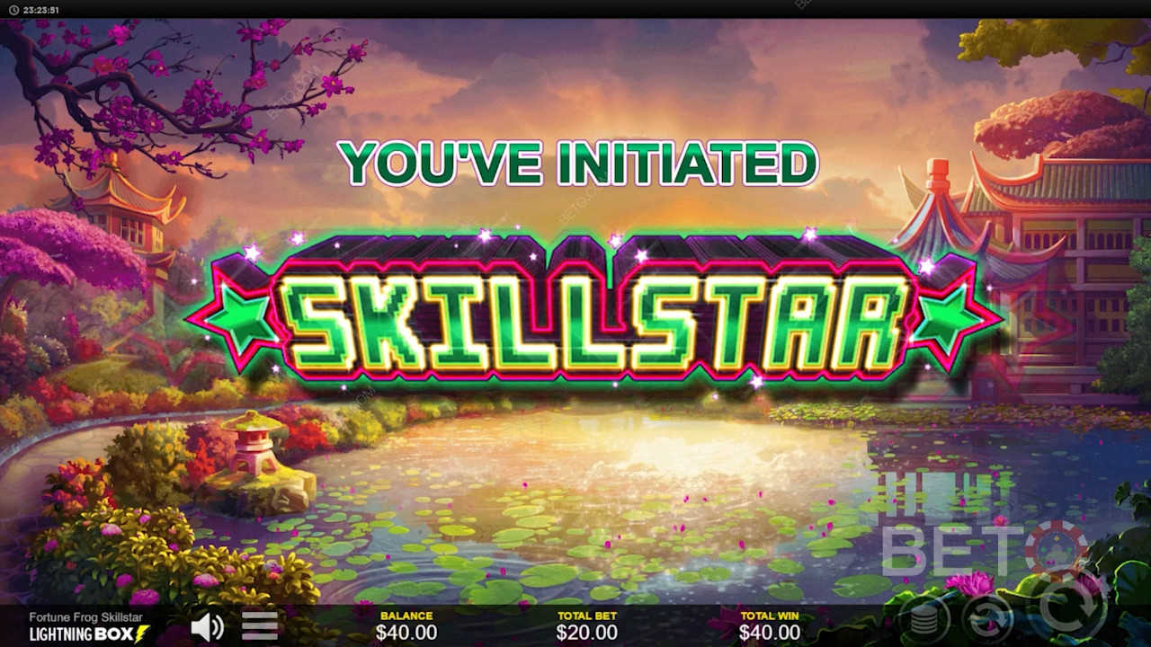 Spielen Sie Fortune Frog Skillstar Slot Machine und erhalten Sie Zugang zu Freispielen