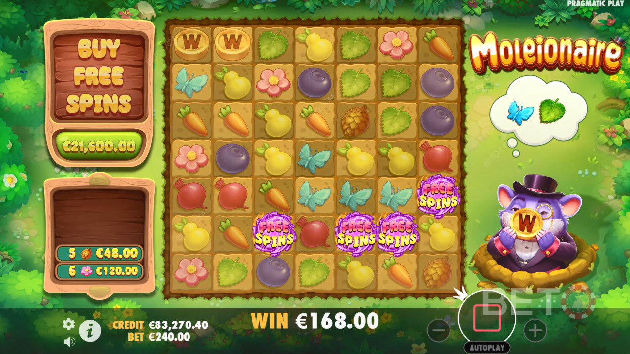 Moleionaire Überprüfung durch BETO Slots