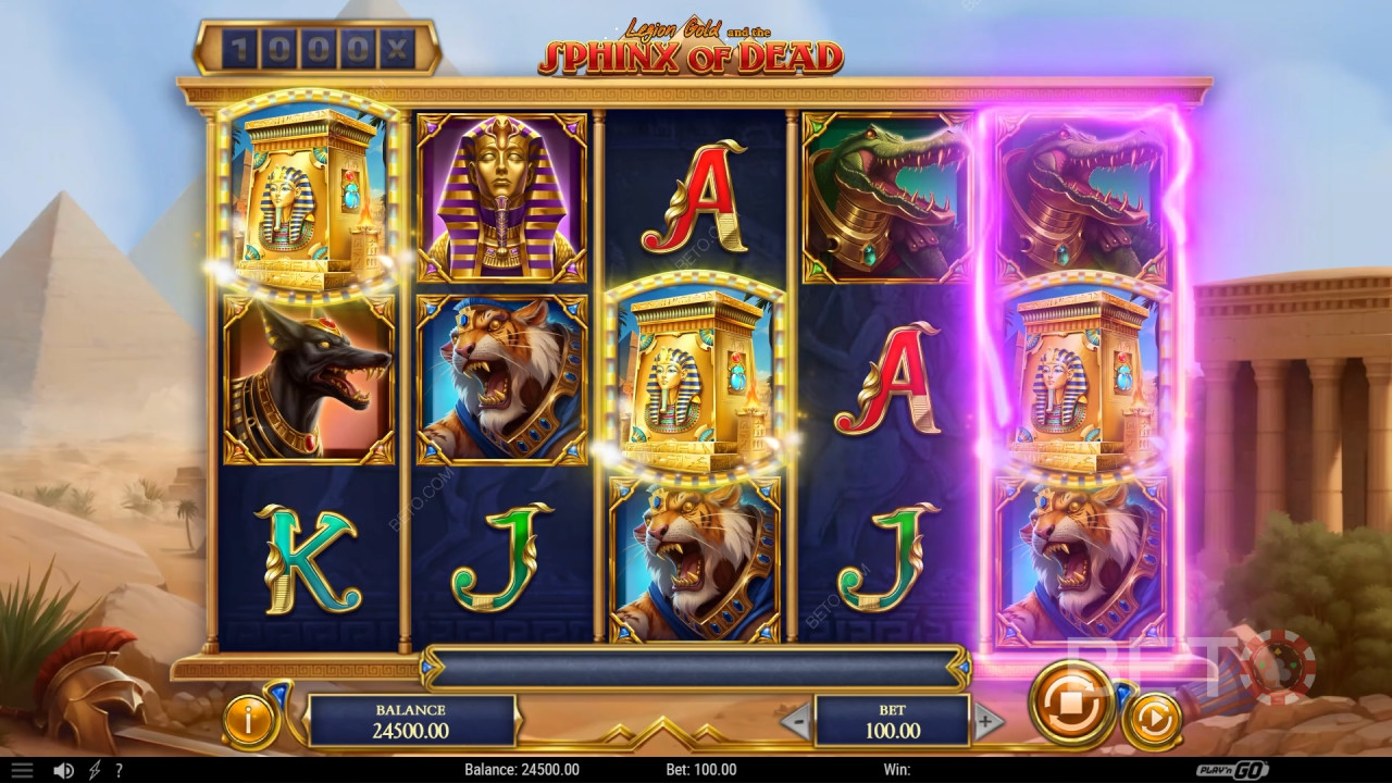 Legion Gold und die Sphinx der Toten Überprüfung durch BETO Slots