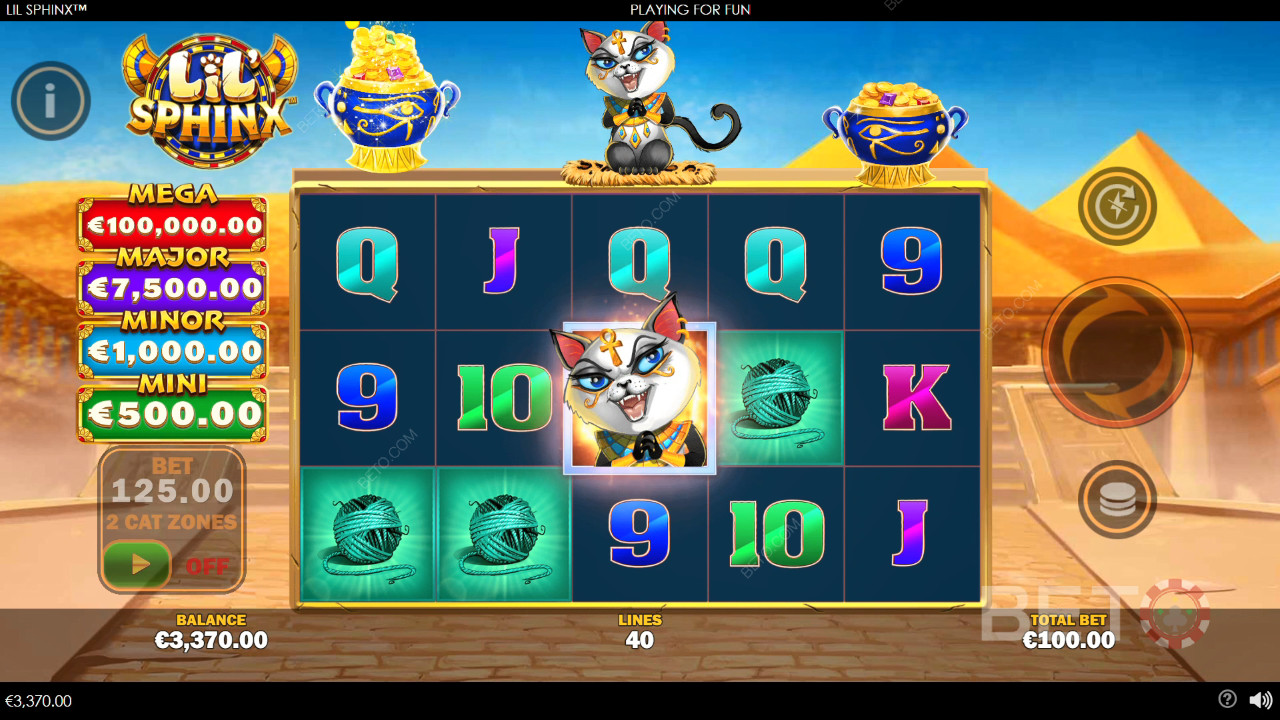 Lil Sphinx Überprüfung durch BETO Slots