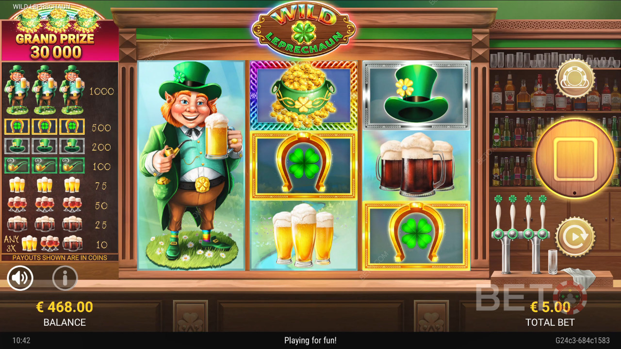 Wild Leprechaun Überprüfung durch BETO Slots