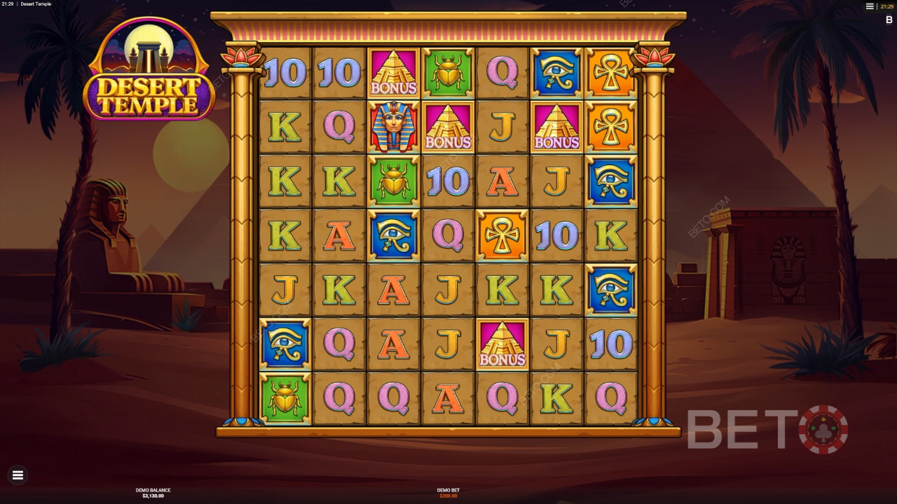 Desert Temple Überprüfung durch BETO Slots