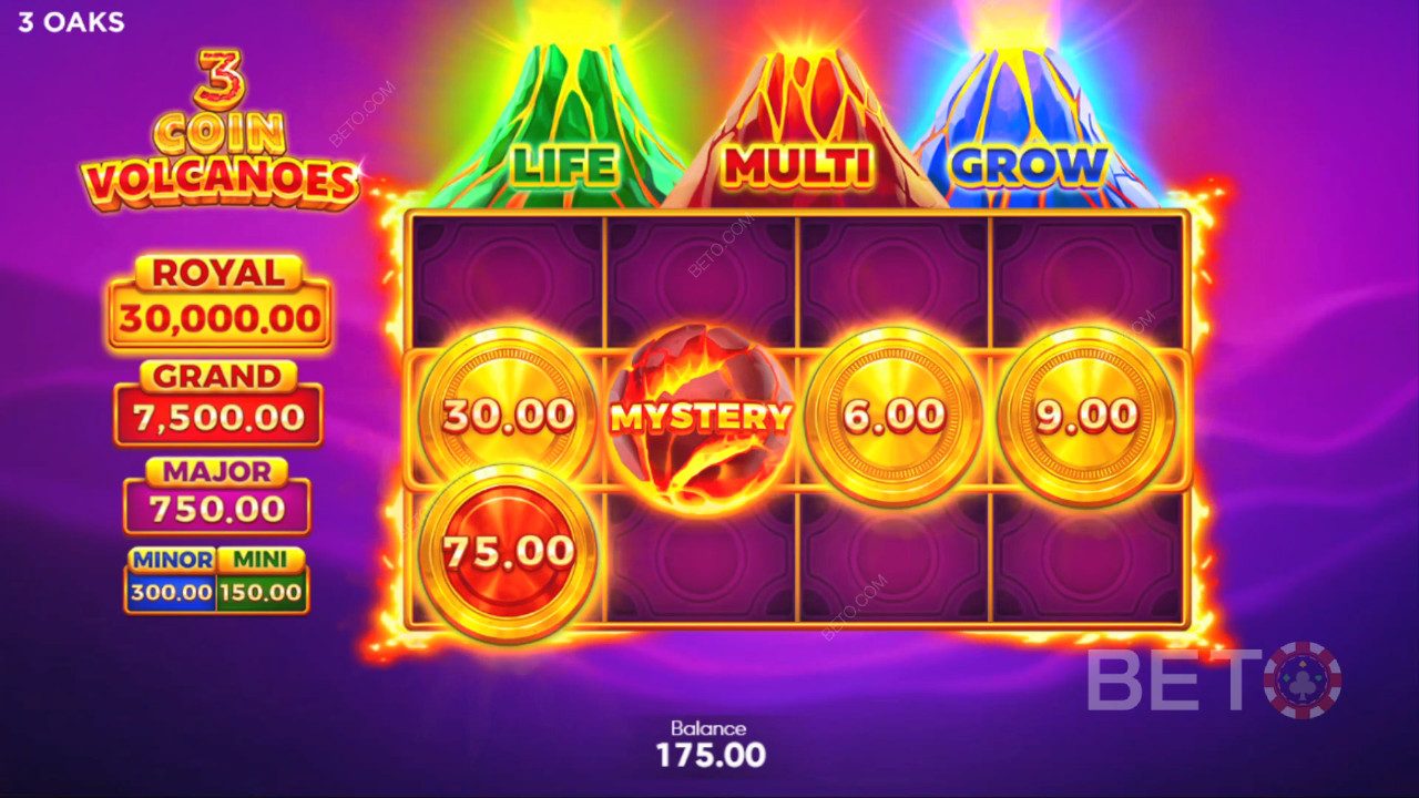 3 Coin Volcanoes Überprüfung durch BETO Slots