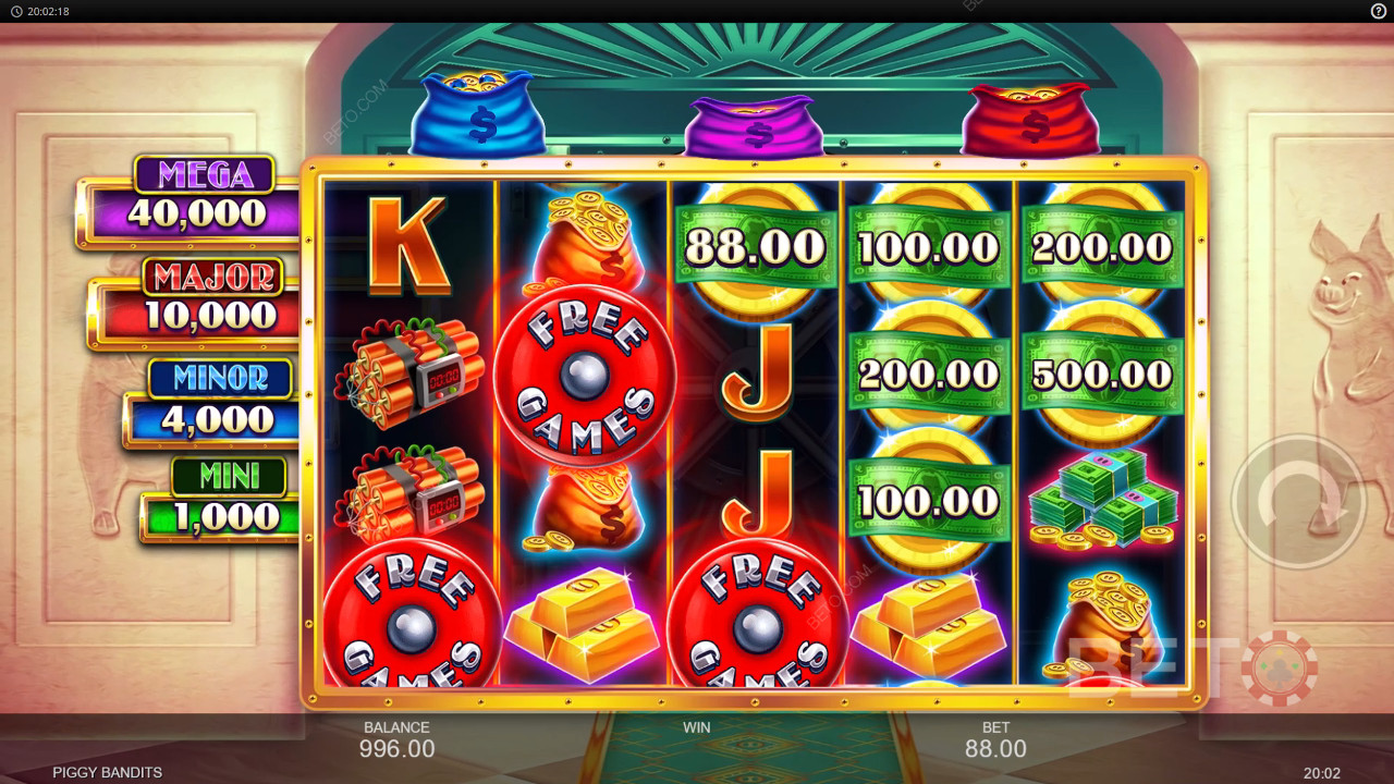 Piggy Bandits Überprüfung durch BETO Slots