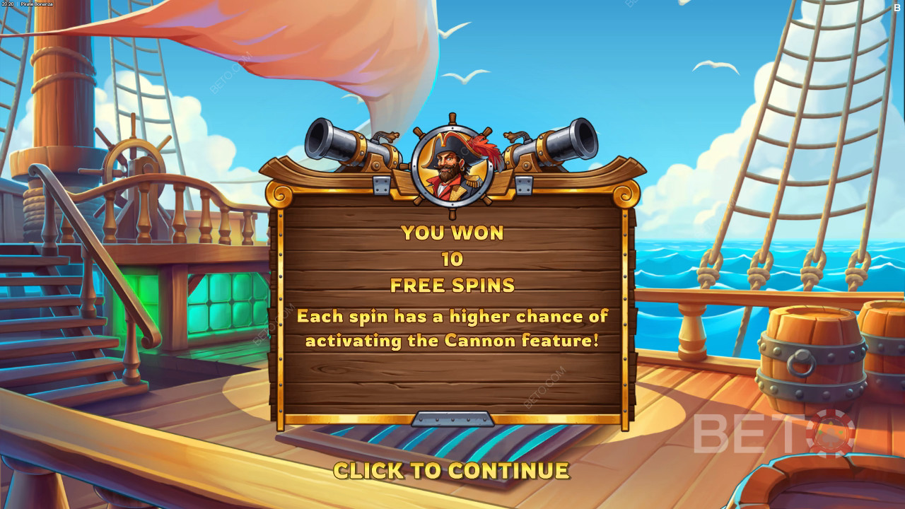 Gewinnen Sie das 10.000-fache Ihres Einsatzes im Pirate Bonanza Video Slot!