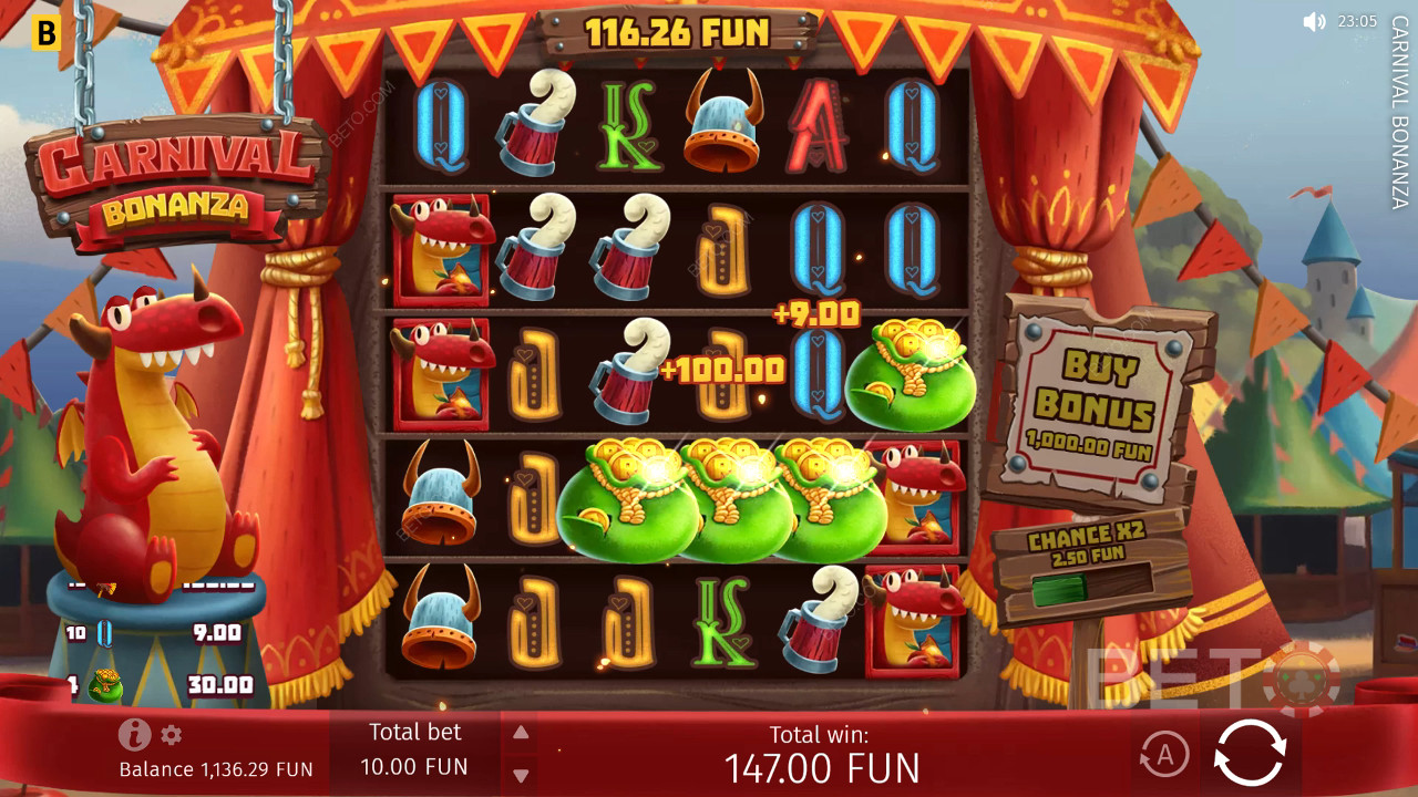 Carnival Bonanza Überprüfung durch BETO Slots