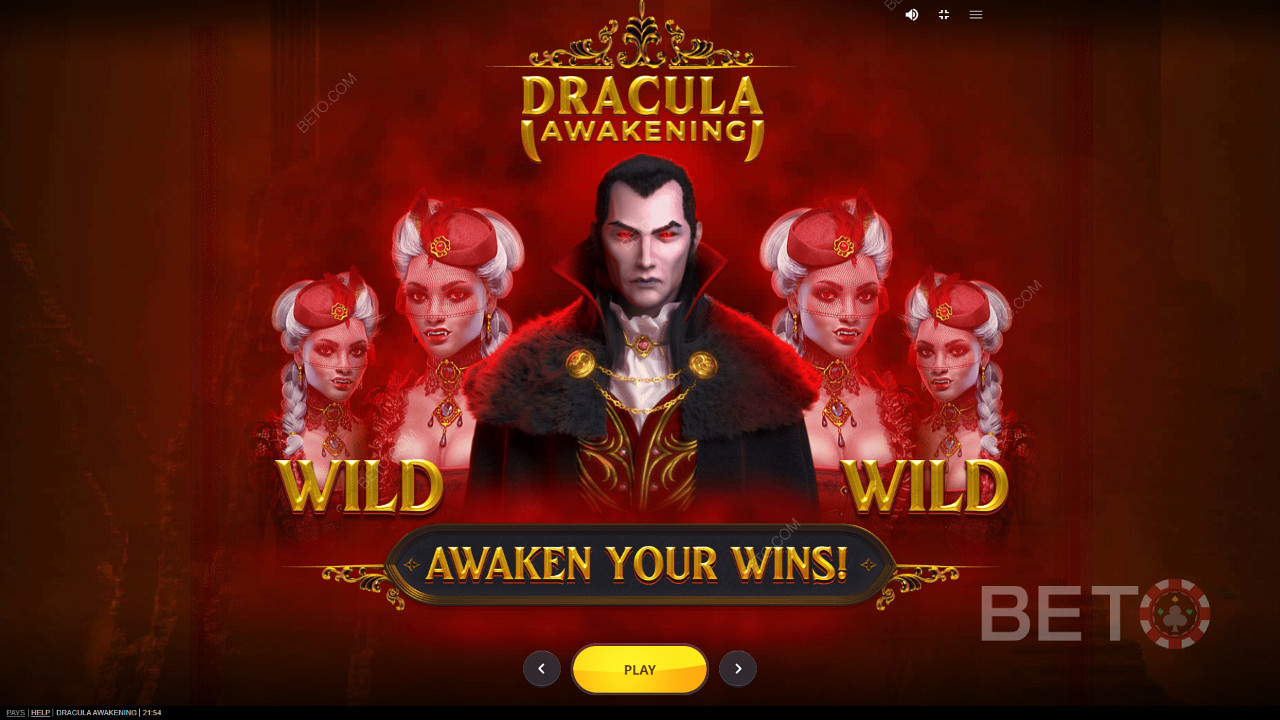 Erleben Sie die Macht von Dracula in Dracula Awakening online slot