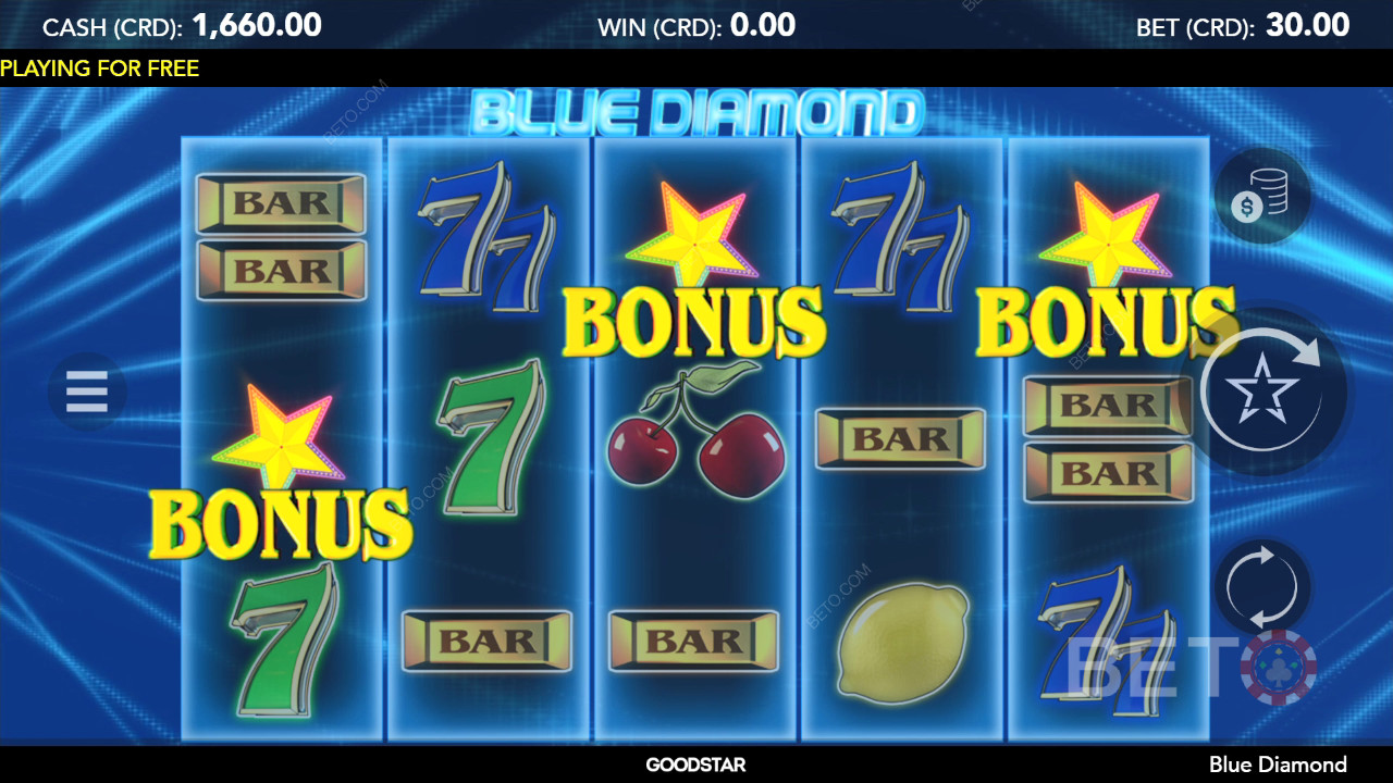 Blue Diamond Überprüfung durch BETO Slots