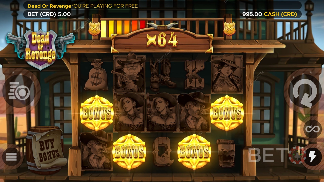 Dead or Revenge Überprüfung durch BETO Slots