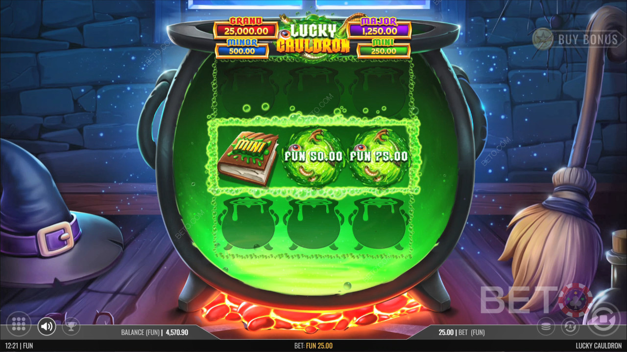 Lucky Cauldron Überprüfung durch BETO Slots