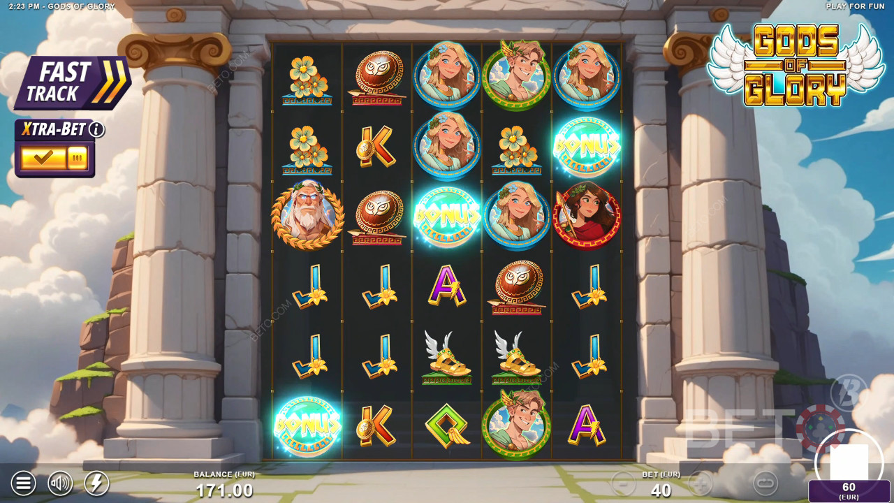 Gods of Glory Überprüfung durch BETO Slots