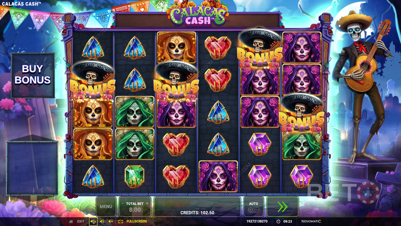 Calacas Cash Überprüfung durch BETO Slots
