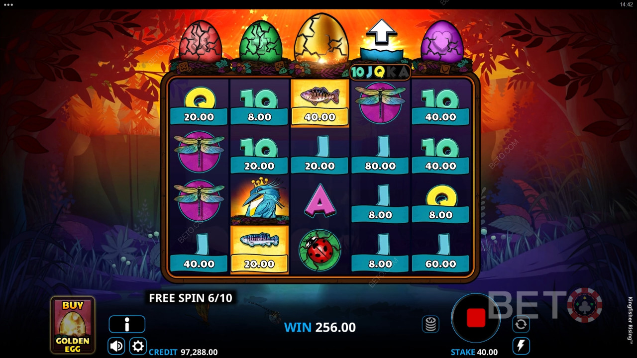 Kingfisher Rising Überprüfung durch BETO Slots