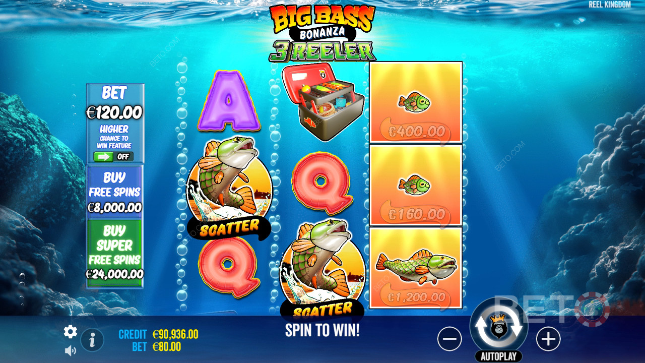 Macht Big Bass Bonanza 3 Reeler Spaß?