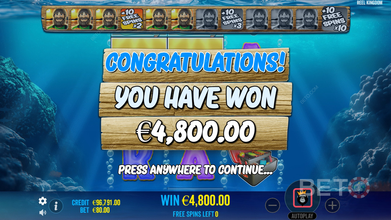 Gewinnen Sie das 5.000-fache Ihres Einsatzes im Big Bass Bonanza 3 Reeler Slot Online!