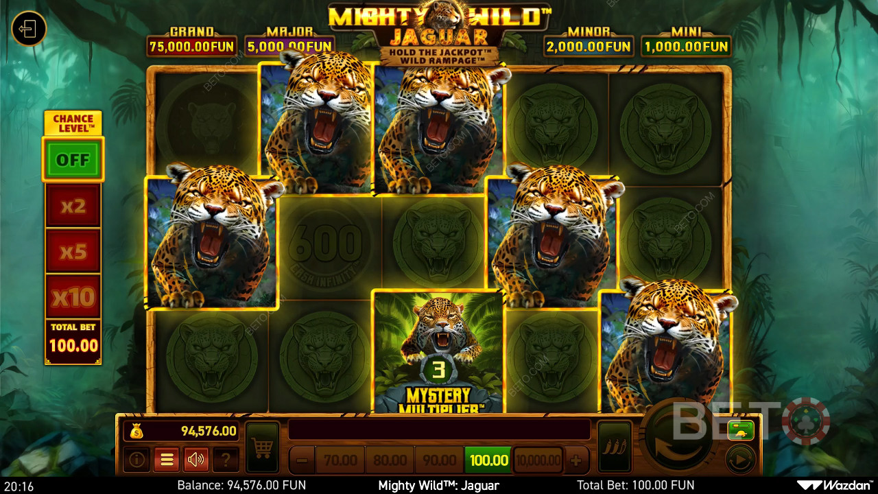 Mighty Wild: Jaguar Überprüfung durch BETO Slots