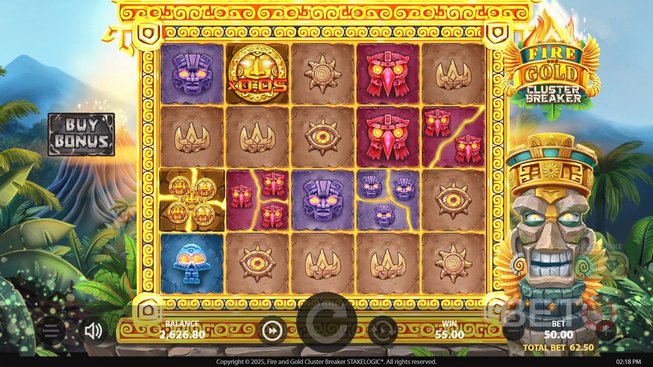 Fire and Gold Cluster Breaker Kostenlos Spielen
