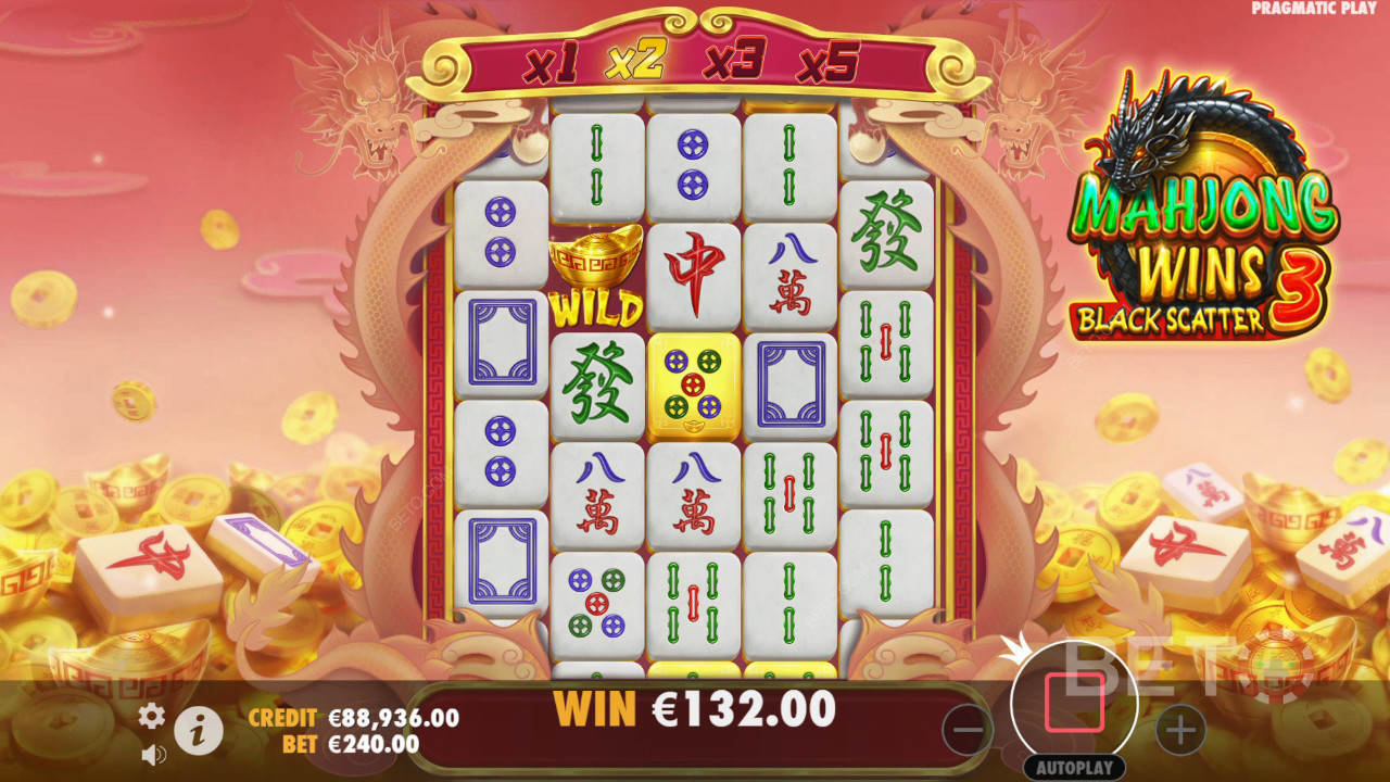 Mahjong Wins 3 - Schwarzer Scatter - ja oder nein