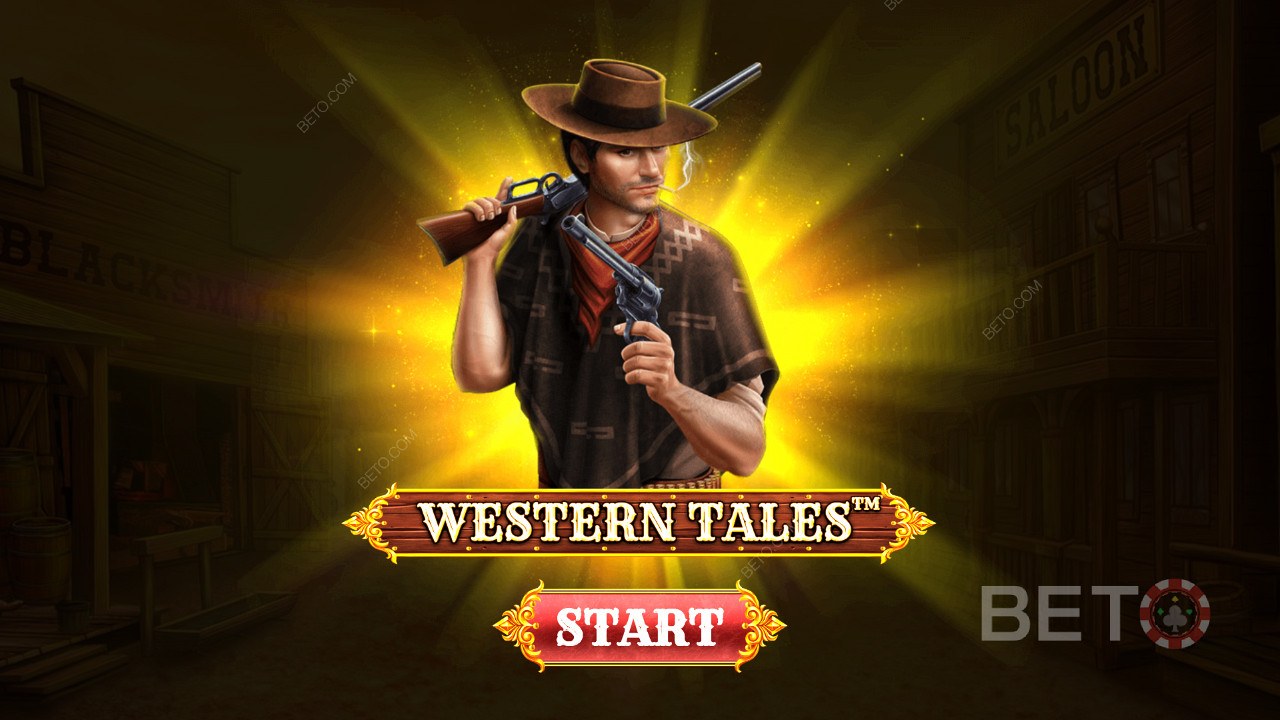 Laden Sie Ihre Waffen für eine knallende Bonanza unter Revolverhelden im Western Tales Slot