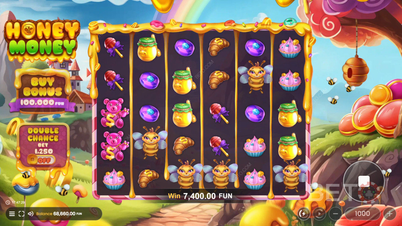 Honey Money Überprüfung durch BETO Slots