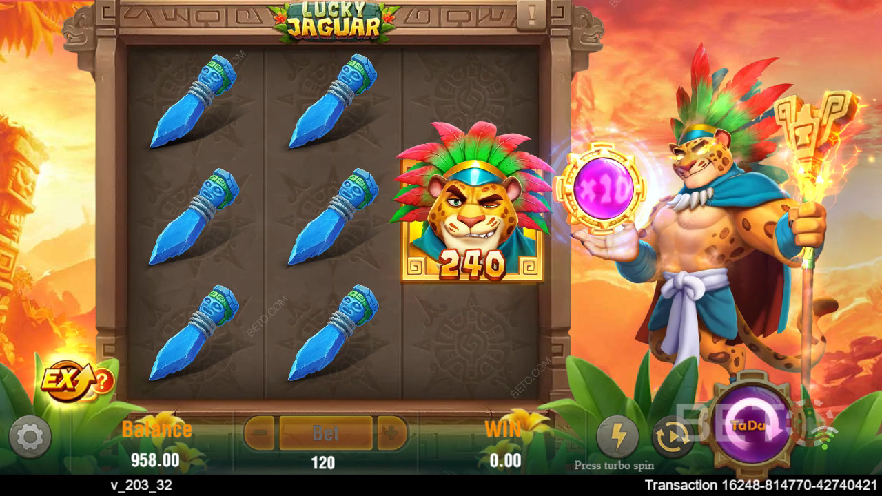 Wie man Lucky Jaguar von TaDa Gaming spielt