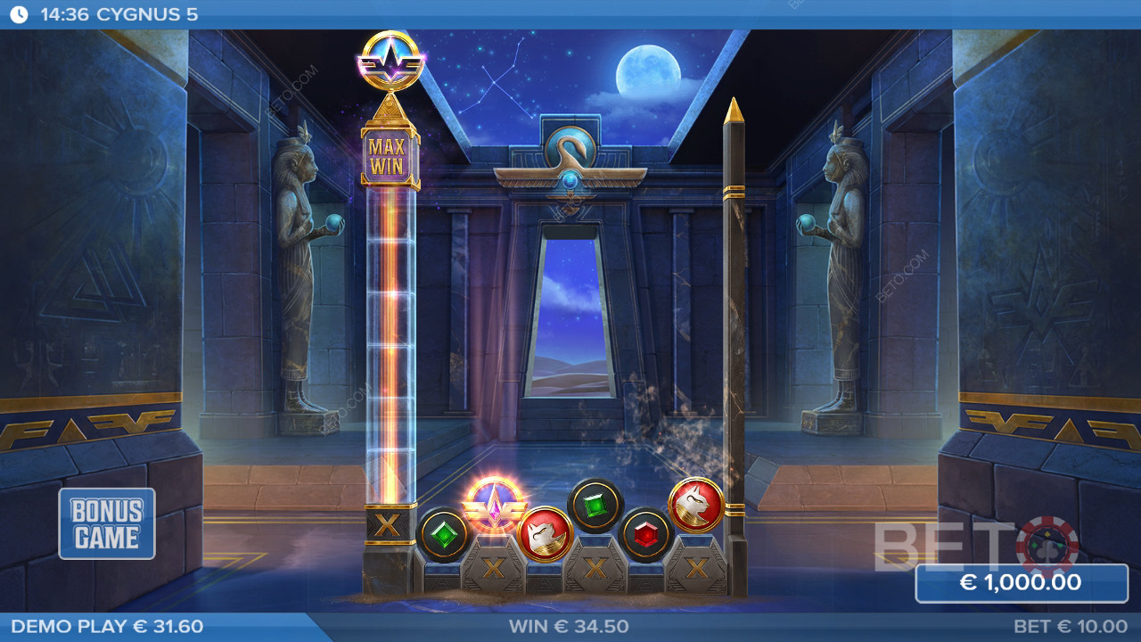 Cygnus 5 – Testbericht von BETO Slots