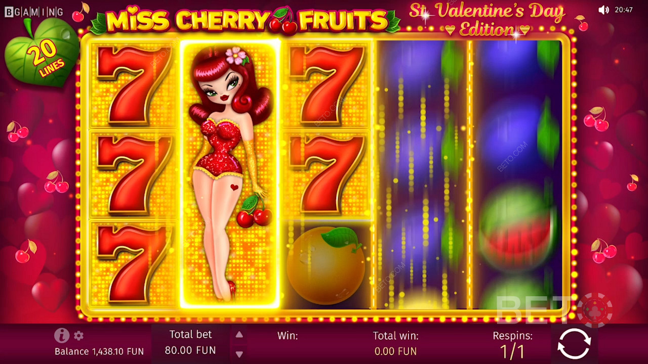 5x3 Gitter in Miss Cherry Fruits