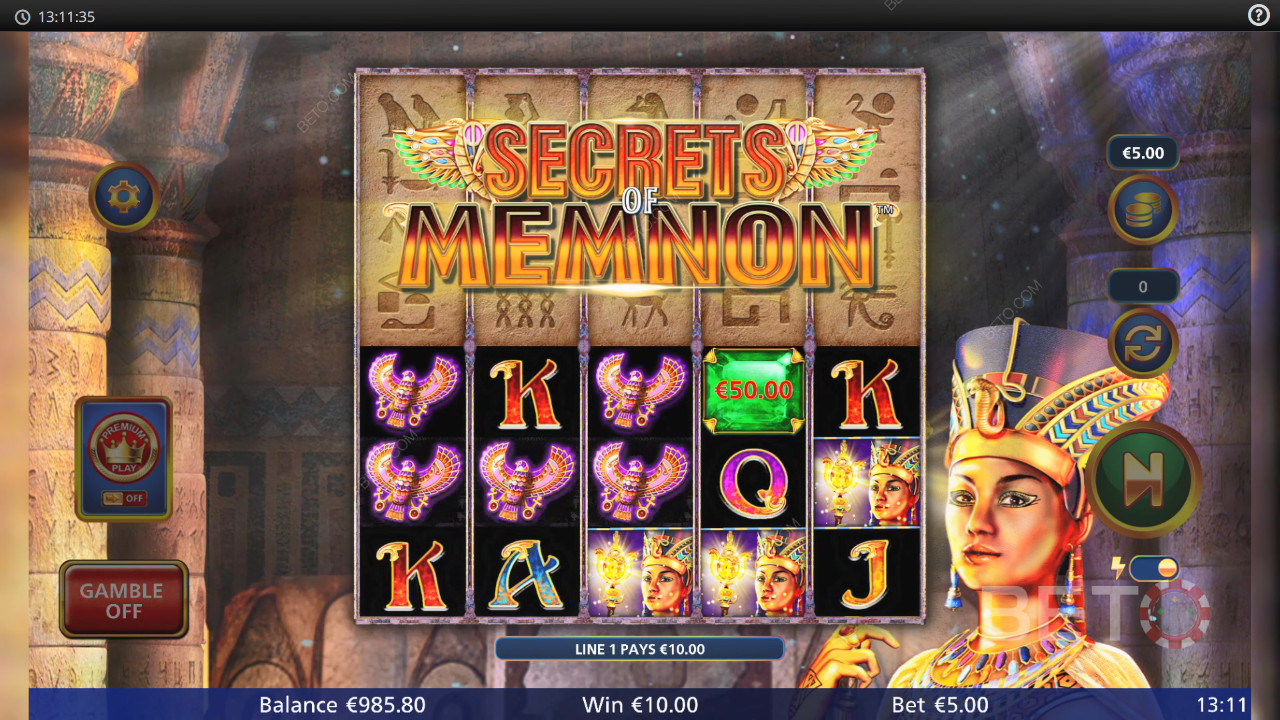 Secrets of Memnon Kostenlos Spielen