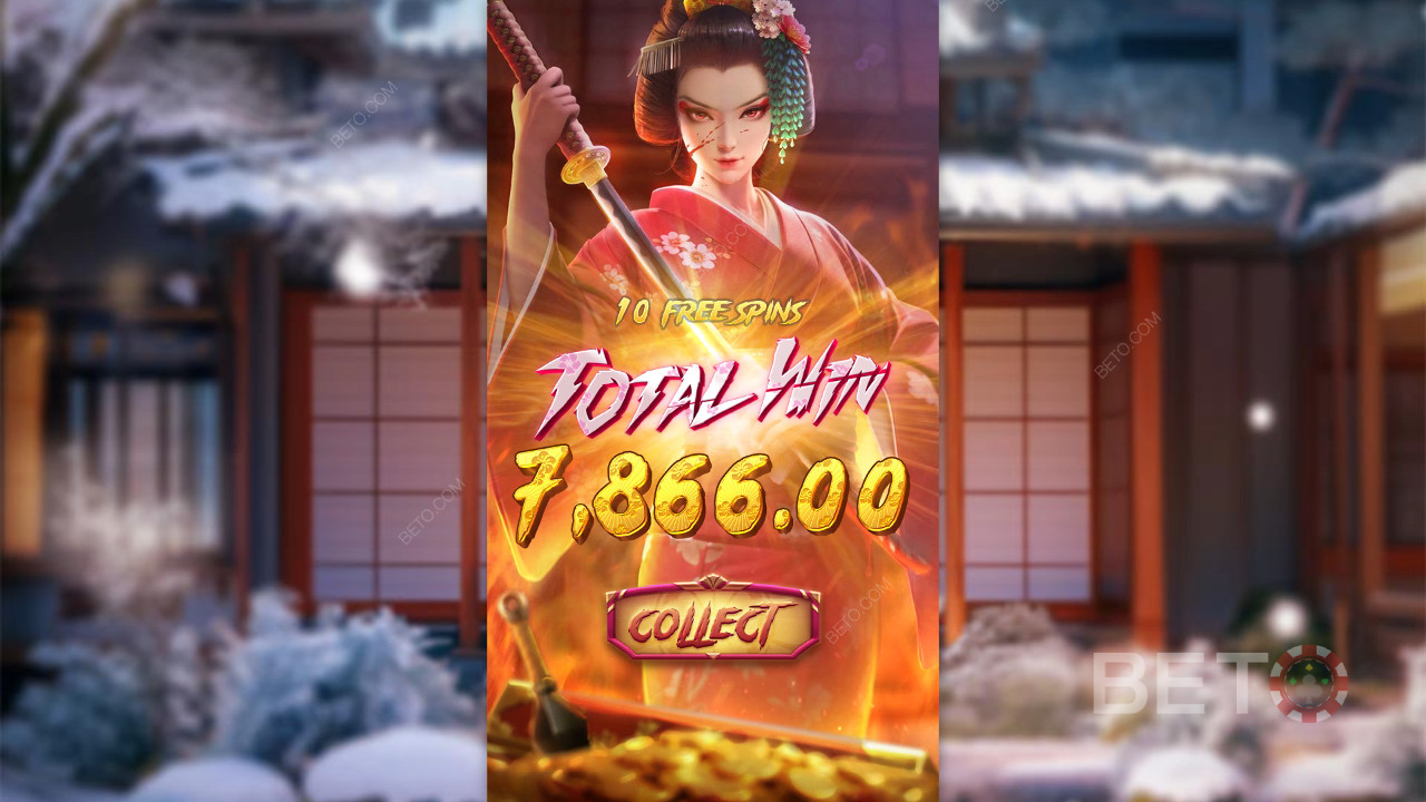 Gewinnen Sie das 5.000-fache Ihres Einsatzes beim Geisha