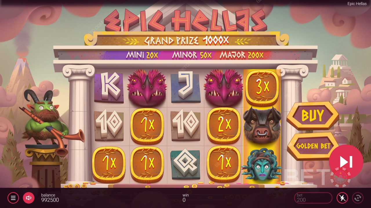 Epic Hellas Überprüfung durch BETO Slots