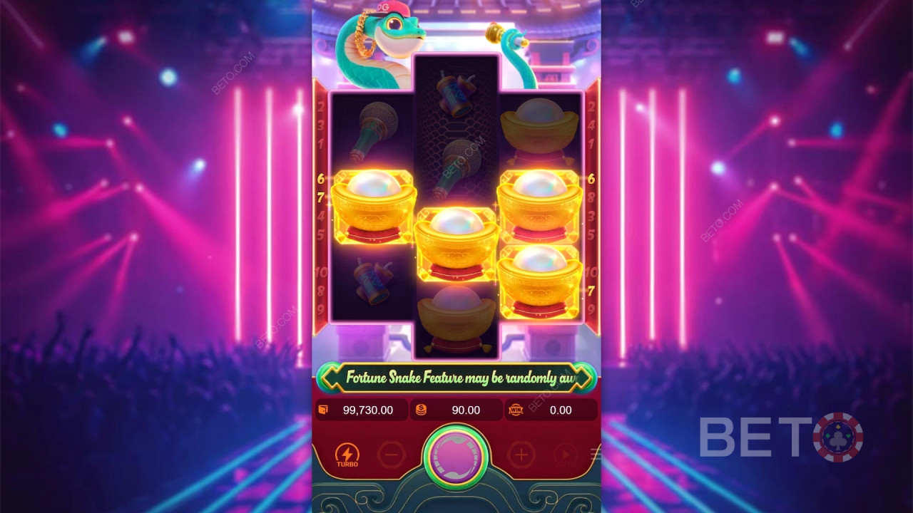 Bonusfunktionen in Fortune Snake erklärt von PG Soft