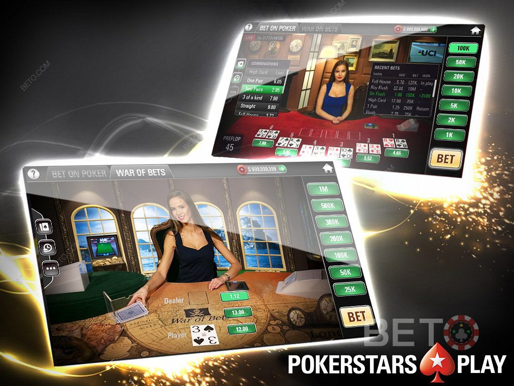 Design und Benutzerfreundlichkeit des PokerStars-Casinos