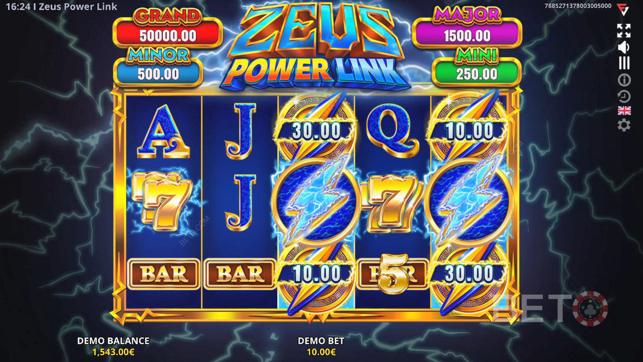 Zeus Power Link Überprüfung durch BETO Slots