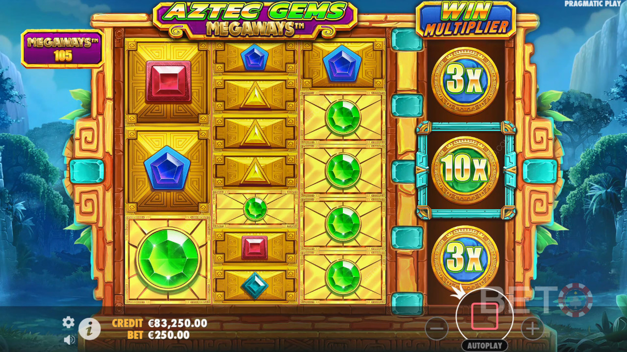 Aztec Gems Megaways Überprüfung durch BETO Slots