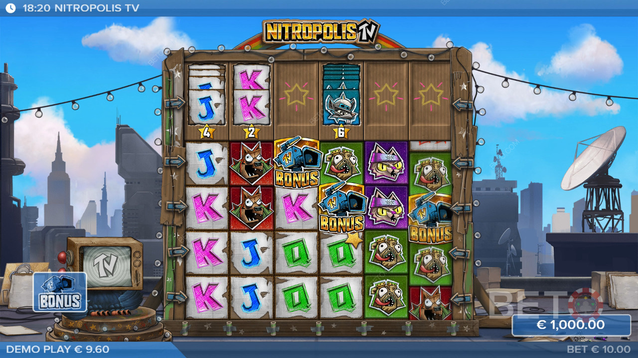 Nitropolis TV Überprüfung durch BETO Slots