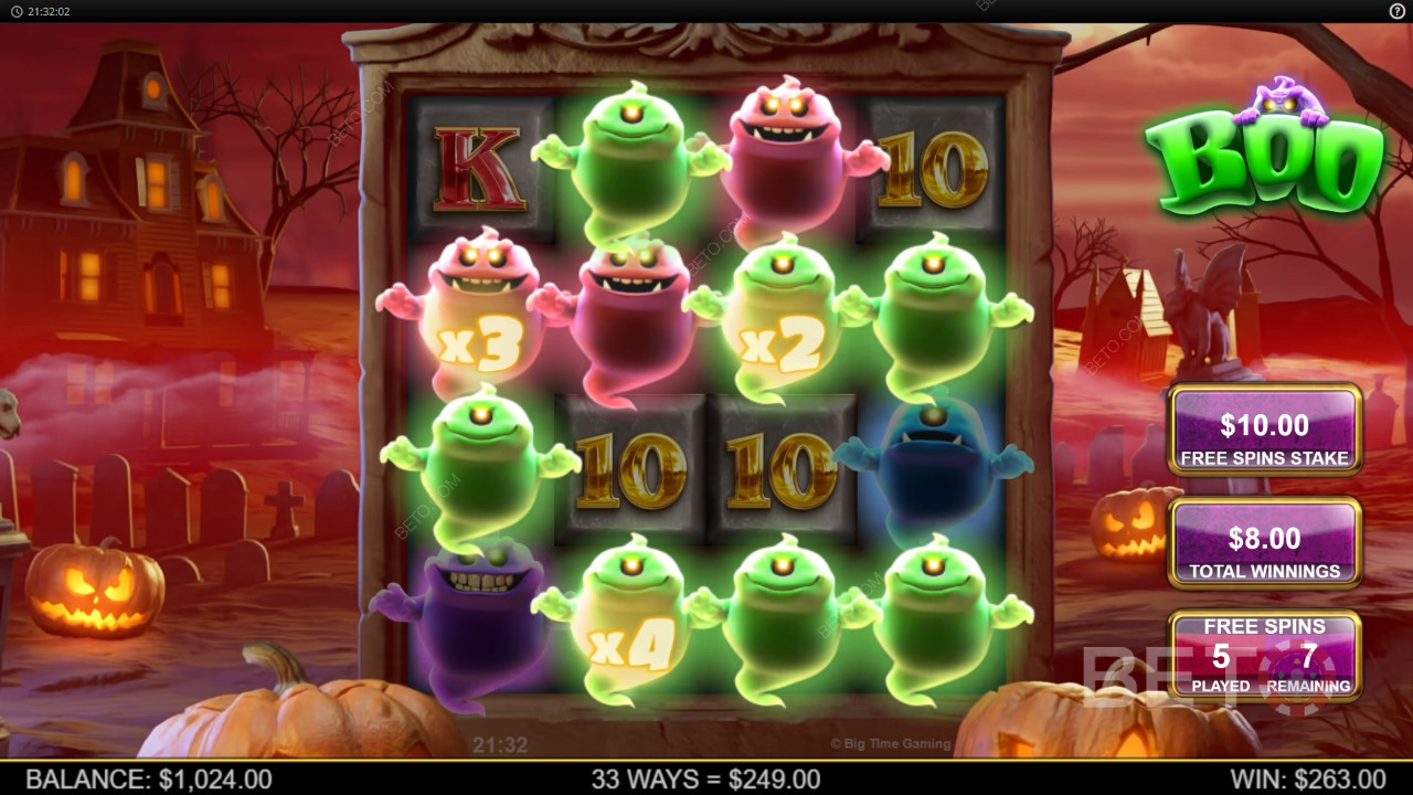 Boo Überprüfung durch BETO Slots