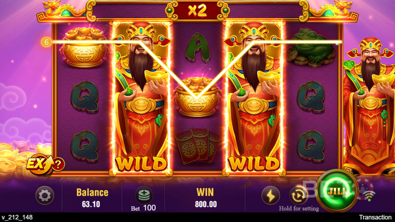 Jili Caishen Überprüfung durch BETO Slots
